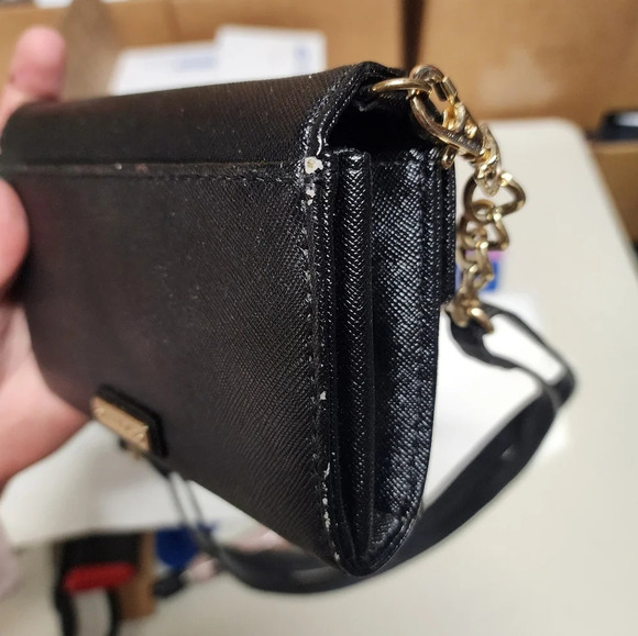 Aldo crossbody purse. Black wallet size. - Picture 11 of 12